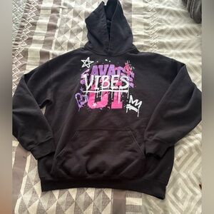 Gildan Black Hoodie with Graphic